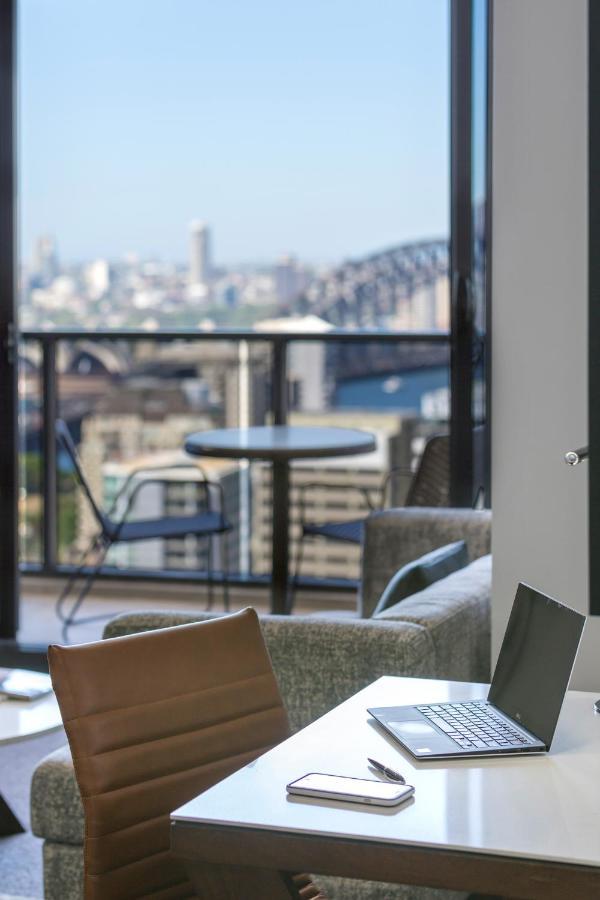Meriton Suites North Sydney Exterior photo View from a suite