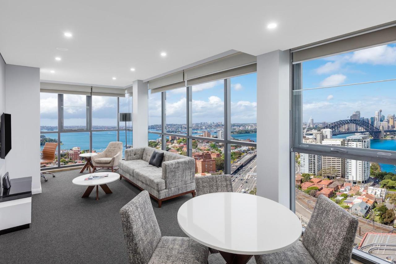 Meriton Suites North Sydney Exterior photo The interior of a typical apartment