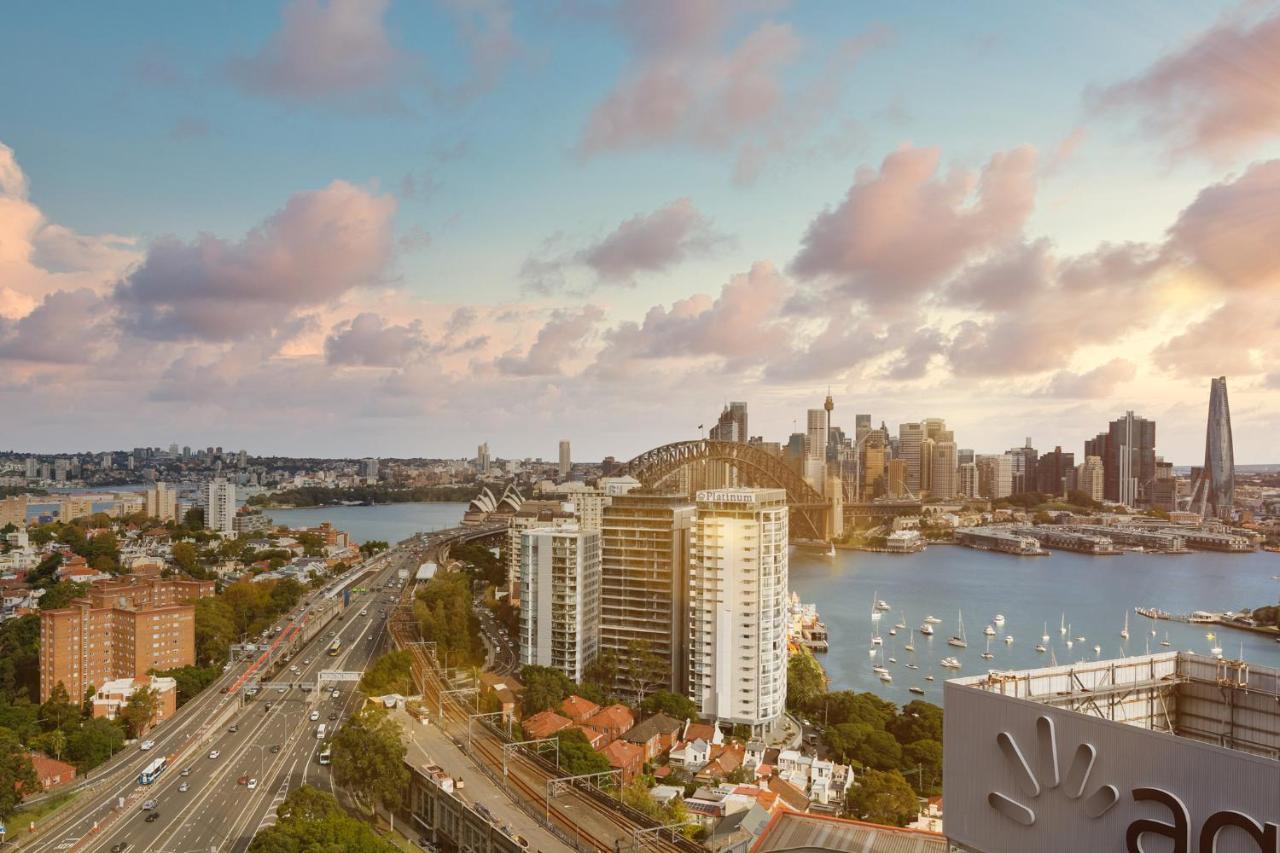 Meriton Suites North Sydney Exterior photo Aerial view of the San Diego skyline