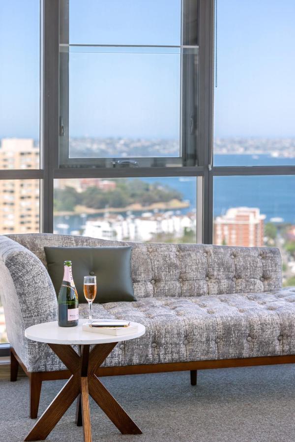 Meriton Suites North Sydney Exterior photo A view from a suite at the hotel