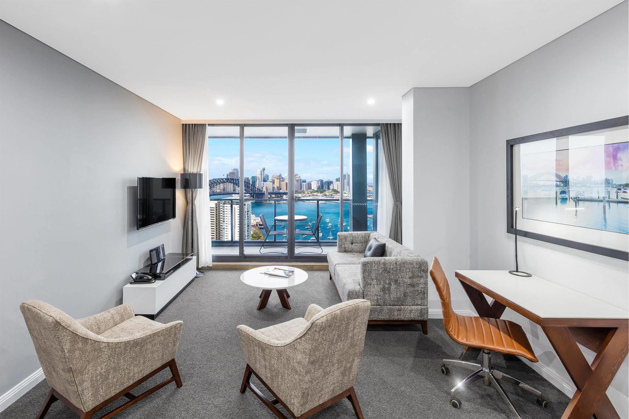 Meriton Suites North Sydney Exterior photo The interior of a typical apartment