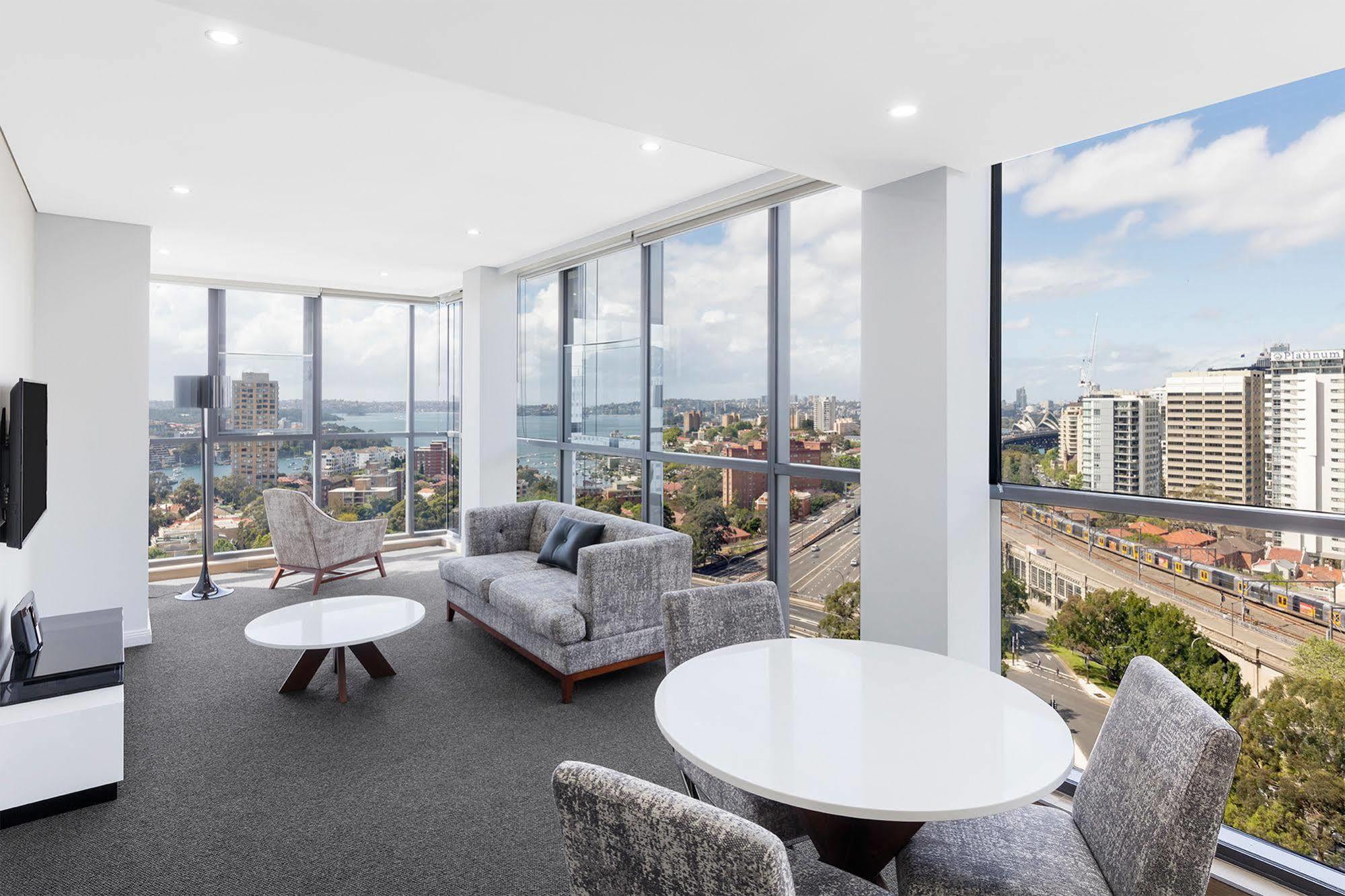 Meriton Suites North Sydney Exterior photo The interior of a typical apartment